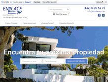 Tablet Screenshot of enlaceqro.com